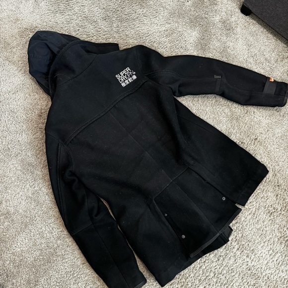 Superdry “Premier Pea Trench” Coat XL - Picture 5 of 12